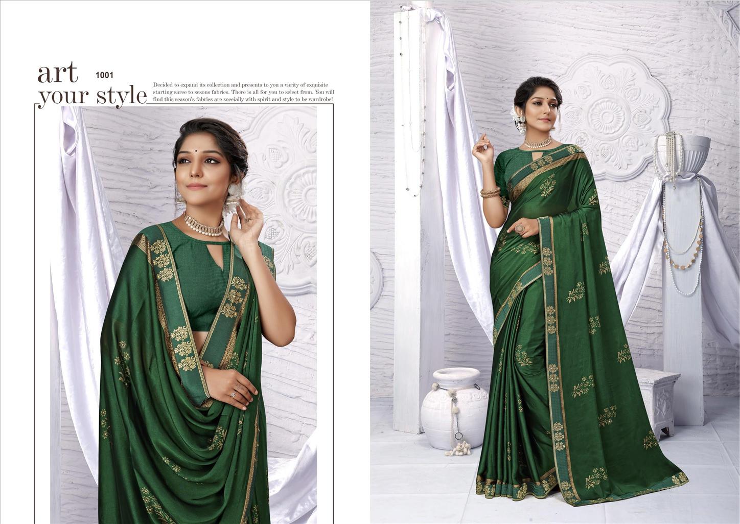 Ratandeep Romance New Designer Exclusive Wear Rangoli Silk Saree Collection